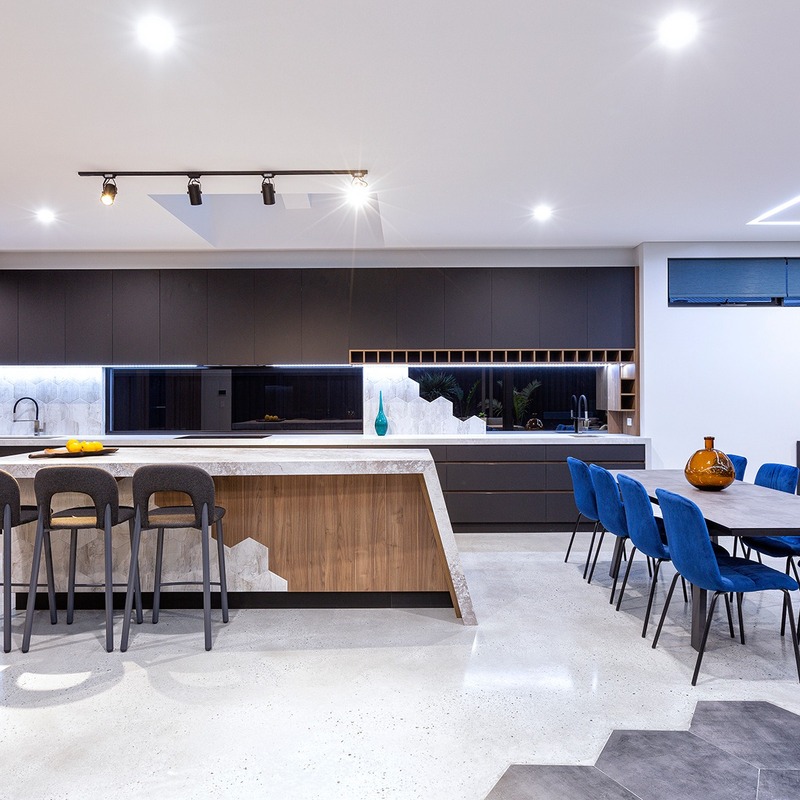 ISLAND - EXCAVA 
BACK BENCH - AIRY CONCRETE